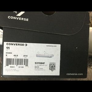 Converse CT Shoreline Slip Chuck Taylors White